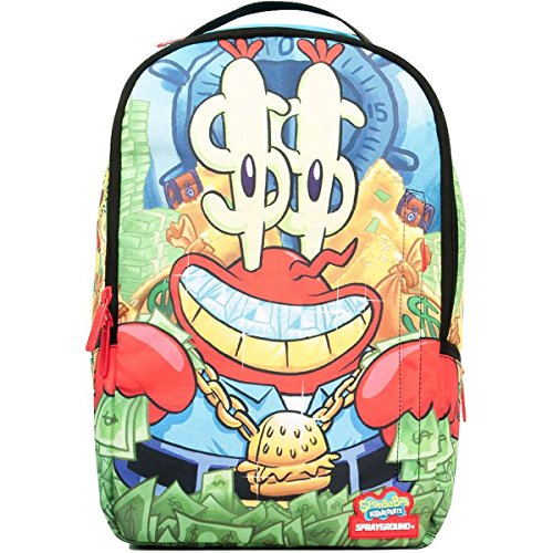 Sprayground Unisex Spongebob Money Krabs 2.0 Backpack One Size Assorted