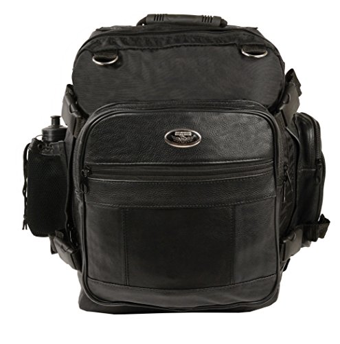 Milwaukee SH54001-BLK-PCS Black Medium Cruiser Backpack (12X16X6)