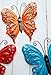 ShabbyDecor Butterfly Wall Decor for Yard Art Garden Decoration Set of 4