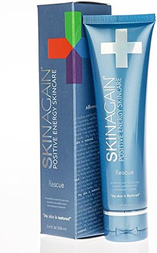 SkinAgain Rescue - Soothing Body Cream, Redness Calming Lotion, Post Wax Treatment Moisturizer, 3.4 oz.