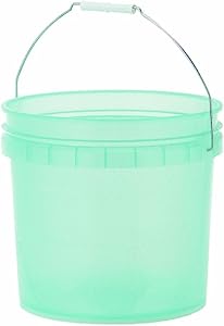 LEAKTITE 3GLTG 3-1/2-Gallon Green Plastic Pail