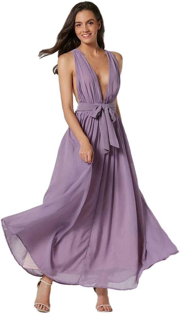 Timagebreze Newest Style Maxi Long Women Dress Bohemian Vacation Style