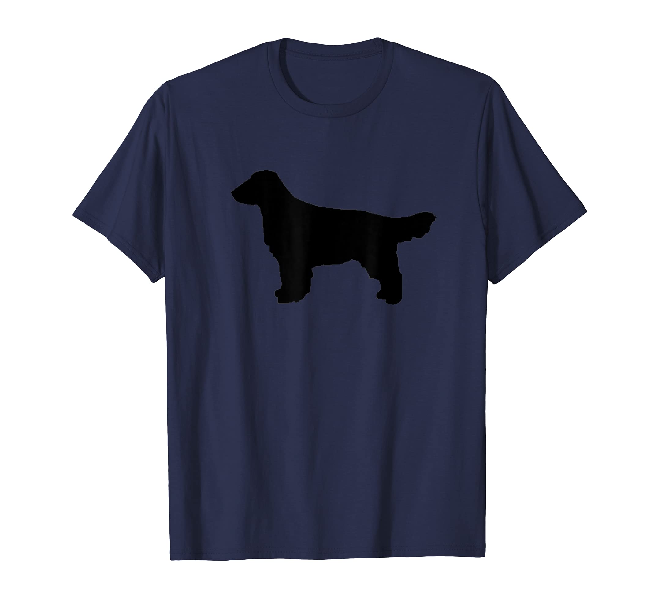 Silhouette of Dog Breed - Field Spaniel T-Shirt