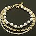 Doinshop New Charm Girls Lady Beach Multi Tassel Sequins Bead Anklet Chain Foot Jewelry (white)