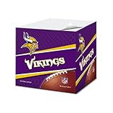 Minnesota Vikings 2.75-Inch Sticky Note Cube, 550 pages - NFL (CUS-QUP)