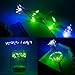 LED Fairy String Light Starburst with Remote Control Decorative Lights Bulbs Christmas Light Hanging 2 Pack Waterproof 8 Modes 120 LED Starry Lights Patio Fireworks Battery Operated Indoor Lighting