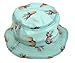 ZLYC Unisex Cute Pineapple Print Bucket Hat Summer Fisherman Cap, Blue