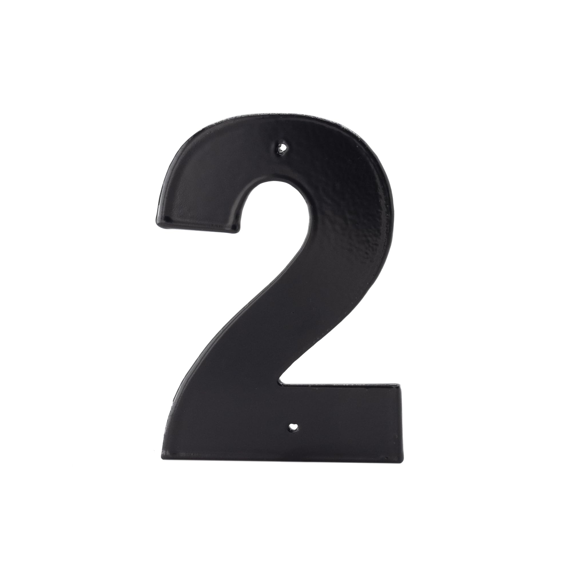 Montague Metal Products Helvetica Font Individual House Number, 2, 6-Inch