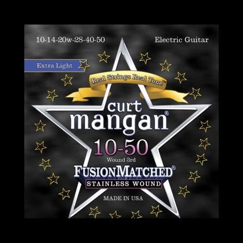 Curt Mangan Fusion Matched Stainless Wound Electric Strings (11-48)