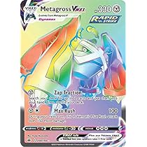 Pokemon Metagross VMAX - 208/198 - Secret Rare - Sword & Shield