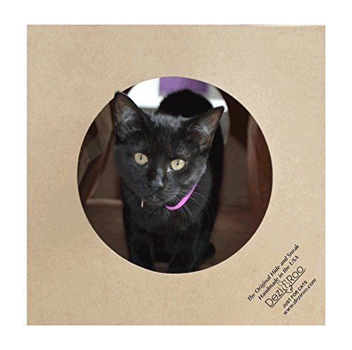 Dezi & Roo Hide and Sneak Collapsible Paper Cat Tunnel Made in The USA -Your Cat's New Favorite Toy  - //medicalbooks.filipinodoctors.org