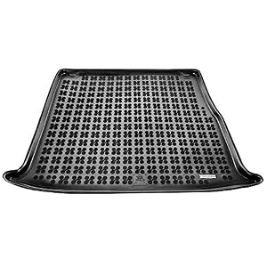 Kofferbakmat van rubber, compatibel met Renault Grand Scenic III (7-zits) (2009-2016) + cadeau | kofferbakmat auto…