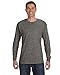 Gildan Mens 5.3 oz. Heavy Cotton Long-Sleeve T-Shirt G540 -Graphite HEA 2XL