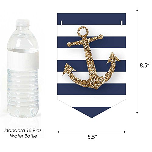 Big Dot of Happiness Last Sail Before the Veil - Nautical Bridal Shower and Bachelorette Party Bunti - //coolthings.us