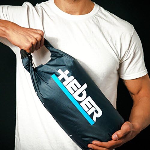 AmazonBasics 8L Lightweight & Thin Waterproof Wet & Dry Utility Sack, Pouch, Bag! For: Travel, Outdoors, Camping, Watersports, Boating, Gym & Yoga