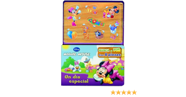 Minnie Mouse Busca Y Pon Un Dia Especial Disney Minnie Spanish Edition Disney Editorial Planeta S A Amazon Com Books