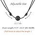 Single Lava Rock Bead Essential Oil Diffuser Choker Necklace Minimalist Aromatherapy Jewelry Adjustable