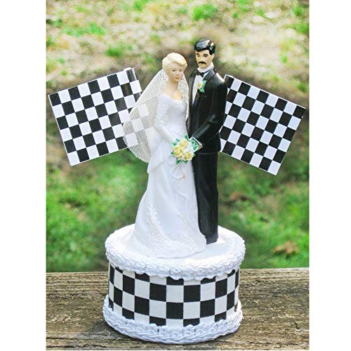 Black and White Checkered Racing Flag Picks Food Fruit Toothpicks Cocktail Sticks Cupcake Toppers Party Decorations, 100 Count - Thumbnail 5