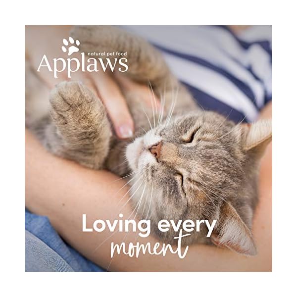 Applaws Natural Wet Cat Food, Multipack Fish Selection in Broth 70 g Tin (Pack of 12)