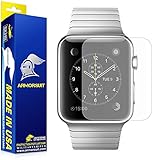 ArmorSuit 101-131-w Apple Watch Screen Protector Matte (42mm Series 3/2 / 1 Compatible), Armorsuit MilitaryShield Full Coverage [2 Pack] Anti Glare Screen Protector for Apple Watch 42 mm - Matte