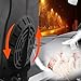 STYCC Car Heater, Portable 60 Seconds Fast Heating Quickly Defrosts Defogger 12V 150W Auto Ceramic Heater Cooling Fan 3-Outlet Plug in Cig Lighter (Red)