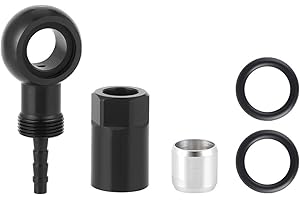 Banjo Fitting Kit Compatible with Shimano SLX XT XTR ZEE SAINT BH90 Hose M640 M7000 M8000 M8020 M820 M9000 M9100 M9120, CNC A