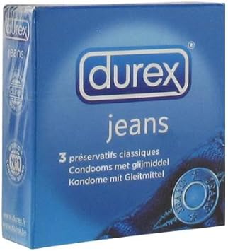DUREX - Durex Jeans 3 Préservatifs: Amazon.es: Salud y cuidado personal