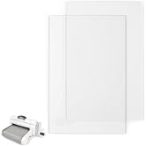 CraftFIRST 8.75" x 15" Clear Polycarbonate Standard Cutting Pads 1 Pair | For Big Shot Plus and Big Shot Plus Switch Die Cutting Machine