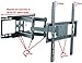 Husky Mount Full Motion TV Wall Mount Bracket Fits Most 32