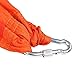EverKing Aerial Yoga Straps Trapeze - Antigravity Yoga Swing/Sling/Inversion Tool,Air Flying Yoga Hammock Belt Fitness Swing Hammock for Yoga Inversion Exercises (Orange)