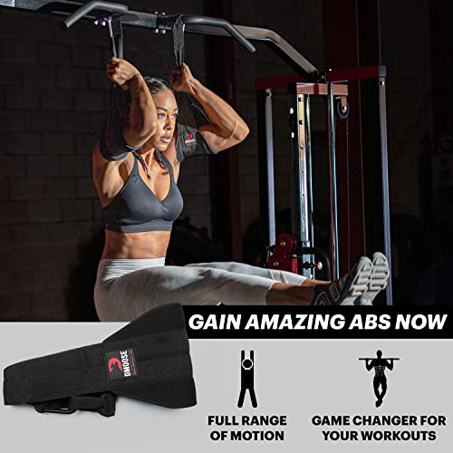 DMoose Ab Straps for Abdominal Muscle Building, Arm Support for Ab