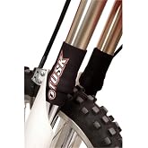 Tusk Neoprene Seal Guards - 44-50mm Fork Tube, Short, Black