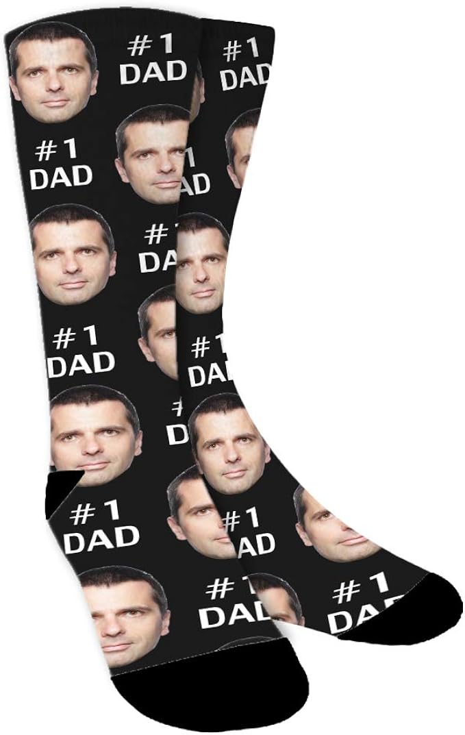 personalized socks fathers day