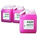 GOJO All Purpose Lotion Skin Cleanser, Light Floral Fragrance, 1 Gallon Skin Cleanser Pour Bottle (Pack of 4) - 1807-04