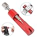 GOGOMY Watch Link Remover Tool Watch Repair Kit for Watch Band Link Pin, Pack of 3 Extra Pins, Red