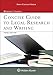Concise Guide to Legal Research and Writing (Aspen College Series)