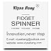 viyaabang Tri Spinner, Hand Spinner,Tri-Spinner Toys for Adult and Kids, ADHD,and Anxiety.(Green)