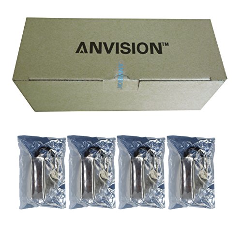 ANVISION 4-Pack Active PoE Splitter Adapter IEEE 802.3af Compliant 10/100Mbps, DC 12V Output for IP Camera Wireless AP Router Voip Phone AV-PS12