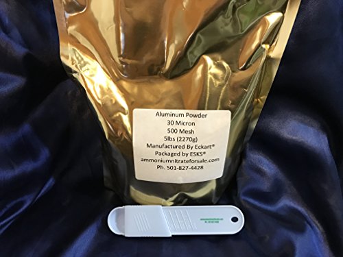 5 Pounds - Aluminum Powder - 30 micron by ESKS