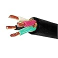 Custom Cable Connection 16/4 SOOW 16 AWG 4 Conductor 600 Volt Portable Power Cable - 50 Foot Roll in a Bag