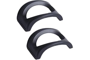 Ocarina Display Stand, 2-Piece Tabletop Storage Rack, Musical Instrument Holder (black)