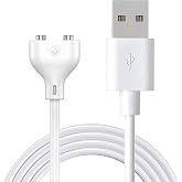 Fertile Rain Magnetic USB DC Charger Cable 2.7ft Replacement Charging Cord for Rechargeable Toys Massagers Electric Toothbrush (6MM)
