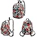 Nylon Small Backpack for Women Waterproof Mini Backpacks Light Outdoor Travel Mini Backpack Purse Cute Backpacks for Teen Girls Daypack for Women