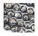 1 Strand Adabele Natural Larvikite Black Labradorite Healing Gemstone 8mm (0.31 inch) Round Loose Beads Gem Stone Spacer (43-46pcs) for Craft Jewelry Making GF20-8