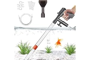 STARROAD-TIM Fish Tank Aquarium Gravel Cleaner Kit Long Nozzle Water Changer for Water Changing and Filter Gravel Cleaning wi