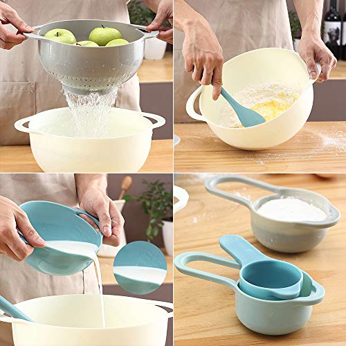 2 KALREDE+Plastic+Mixing+Bowls+Stackable