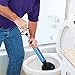 Samshow Toilet Plunger Powerful High Pressure Multi Drain Plunger Suitable for Bathroom,Toilet,Bathtubs,Showers(New Update)