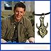 Supernatural Dean Winchester Mask Amulet Demon Pendant Necklace