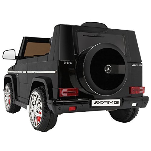 Mercedes by ZAAP G65 12v Ride On Kids Electric Battery Toy Car Black (Certified Refurbished)
