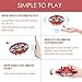 Flying Toys Drones for Kids, Flying Ball Drone Hand Controlled Drone Interactive Induction Easy Indoor Kids Friendly Mini Drones with LED Light for Kids Boys and Girls (Red)...